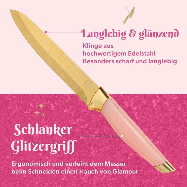 Produktbild Paris Hilton 10-teiliges Messerblockset