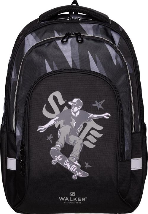 Grau, Schwarz, Skate