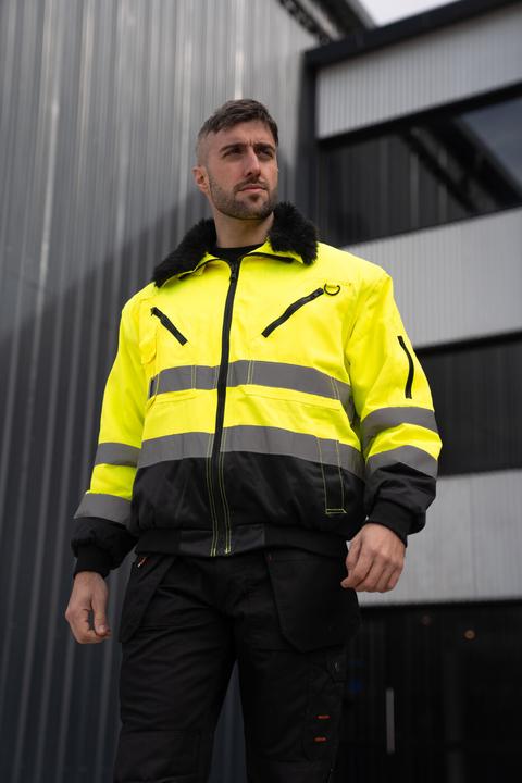 Actual product image Korntex Hi-Vis Pilot Jacket (4XL)