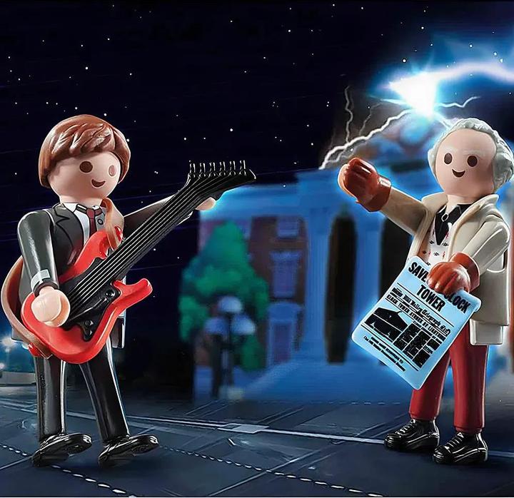 Produktbild Playmobil Marty Mcfly und Dr. Emmett Brown (70459, Playmobil Back to the Future)