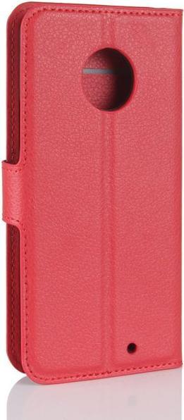Produktbild MU Classic Klassische Leder Hülle mit Litchitextur (Motorola Moto X4)