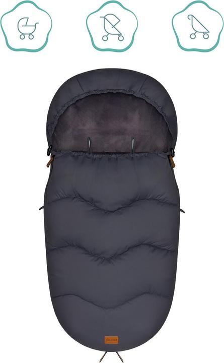 Produktbild Fillikid Winterfusssack Ogre grau