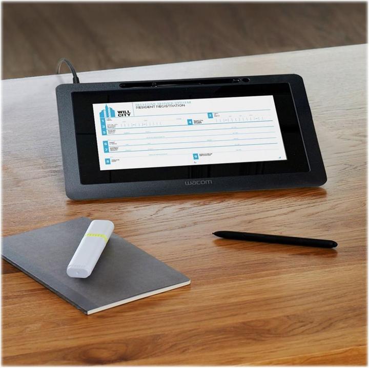 Productafbeelding Wacom DTU-1031AX, LCD, 25,6 cm (10,1 inch), Zwart (10.10", 2540 lpi)