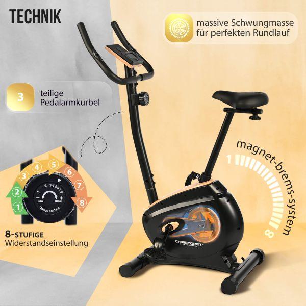 Actual product image Christopeit Exercise bike Delta