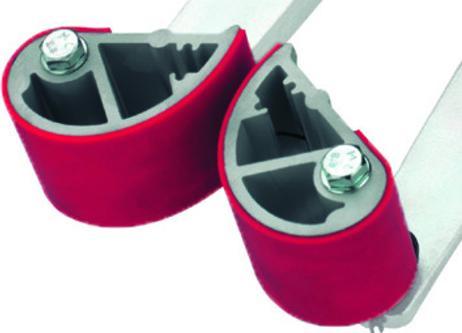 Uni-ball Ganasce di pressione eccentriche di ricambio per la pinza (48 mm)