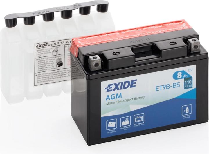 Exide Bike (12 V, 8 Ah, 110 A)