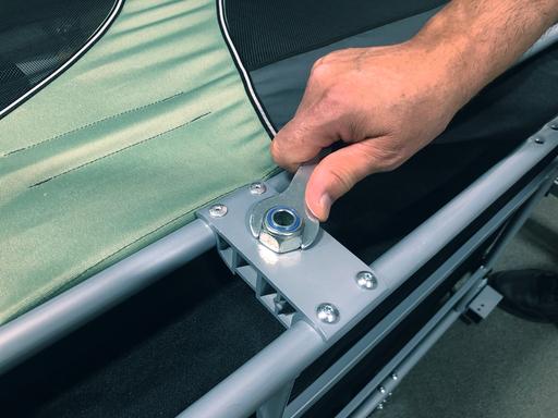 Actual product image Karlie Ox bicycle trailer (Dog, Reflectors, Breathable)