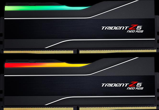 Productafbeelding G.Skill DDR5 PC 6000 CL30 64-GX2-TZ5NR AMD E (2 x 32GB, 6000 MHz, DDR5 RAM, DIMM 288 pin)