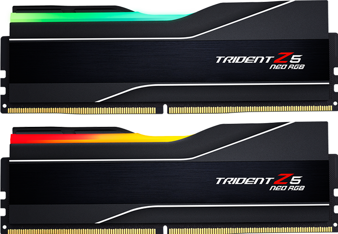 Actual product image G.Skill Trident Z5 Neo RGB (2 x 32GB, 6000 MHz, DDR5 RAM, DIMM)