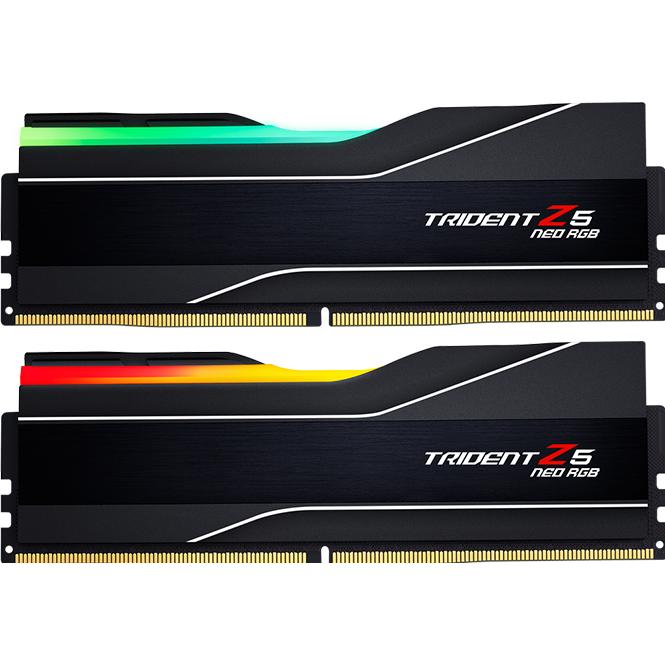 Thumbnail - G.Skill Trident Z5 Neo RGB (2 x 32GB, 6000 MHz, DDR5-RAM, DIMM), RAM, Schwarz