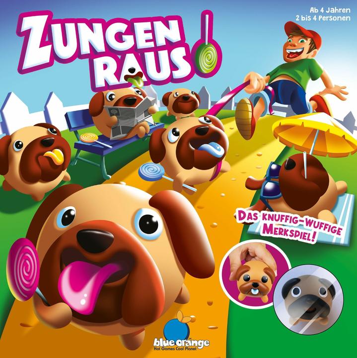 Produktbild Blue Orange Zungen Raus. (Deutsch, 2 - 4 Spieler)