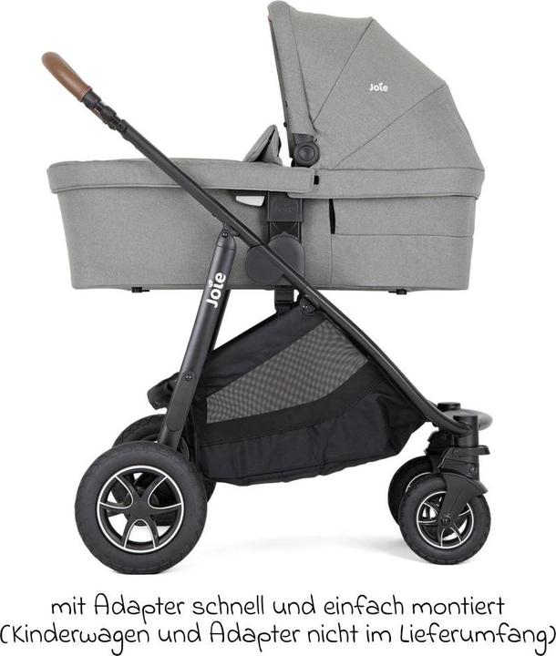 Produktbild Joie Babywanne Ramble XL ab Geburt - 9 Monate für Versatrax, Kinderwagenaufsätze