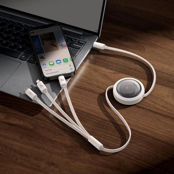 Produktbild Baseus USB Typ C – USB Typ C, Lightning, Micro USB B (1.10 m, USB 3.2 Gen 1, 100 W)