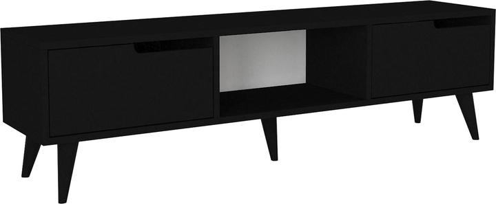 Actual product image En.Casa Fernsehschrank Kullila 160x35x40 cm Schwarz (160 x 35 x 40 cm)