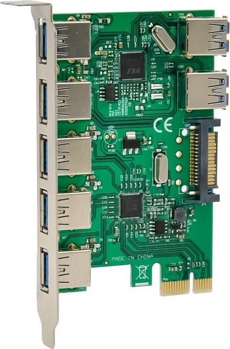 Immagine prodotto MicroConnect Scheda PCIe USB 3.0 a 7 porte