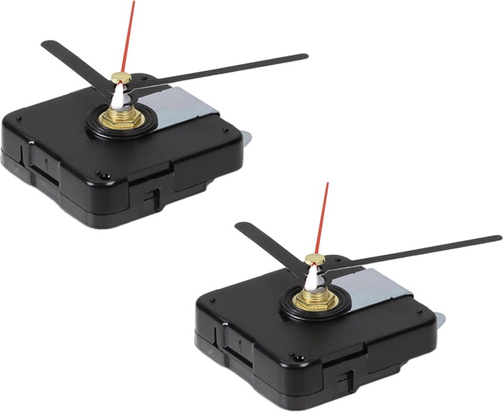 Actual product image Blanko Set of 2 quartz clock movements, with 6 x 3 hand counters