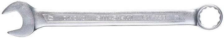 SW-Stahl 00812L Combination spanner 17 mm I Open-end spanner SW 17mm I Ring spanner I Double-S (17 mm)