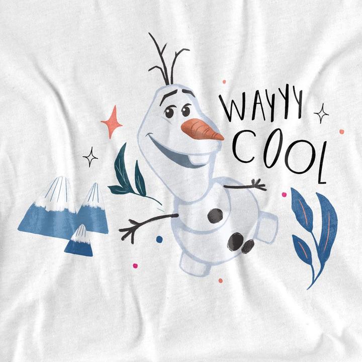 Immagine prodotto Disney Frozen Wayyy Cool Maglietta Olaf Adulto Unisex (M)