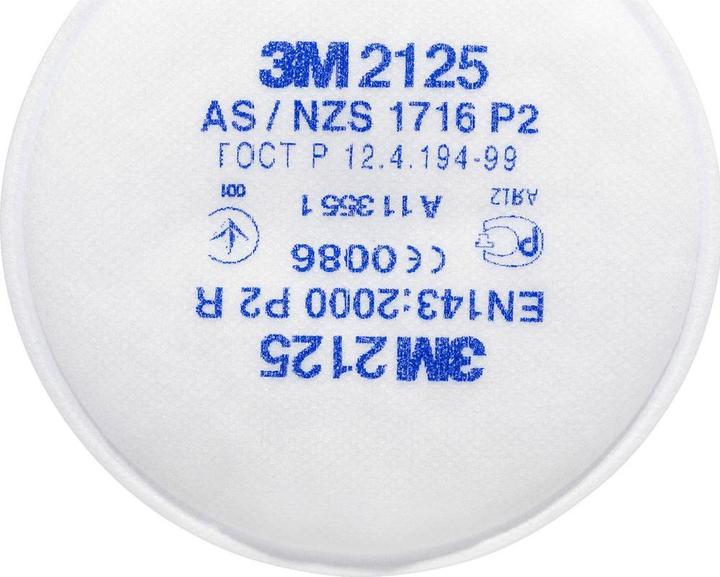 Actual product image 3M Particle filer P2 2125 to mask (P2, 80x)