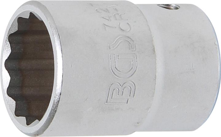 Immagine prodotto BGS Set di chiavi a bussola a dodici facce | Azionamento a bussola quadra 20 mm (3/4") | SW 27 mm (27 mm)