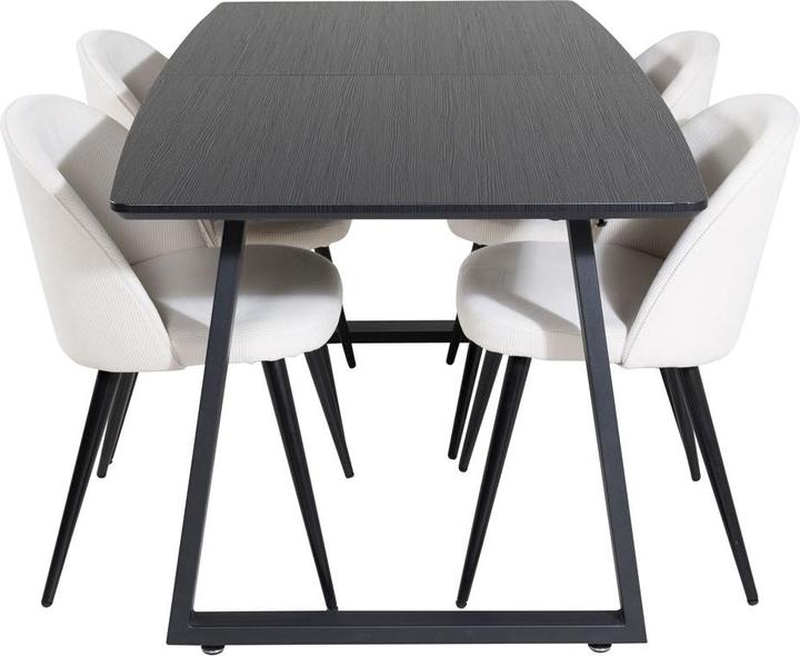 Actual product image Ebuy24 Inca 12 dining set (Laminate, MDF, Steel)