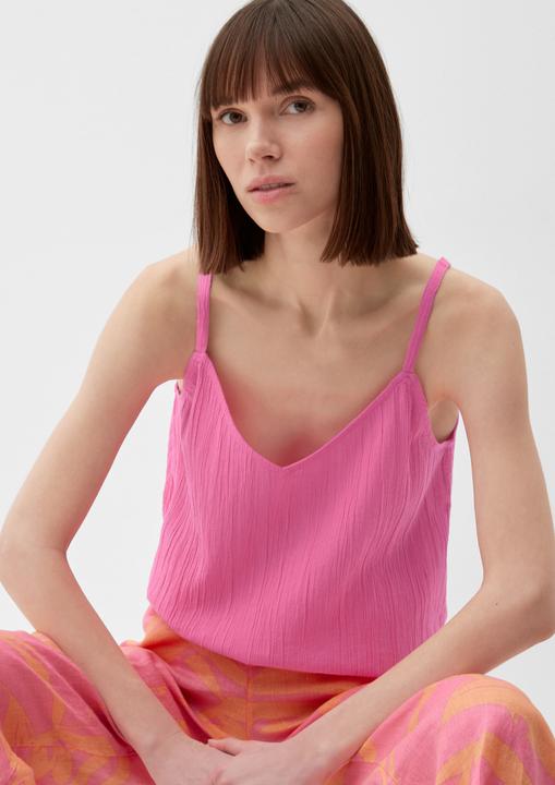 Immagine prodotto s.Oliver Bluse Blusentop mit Crêpestruktur (32)