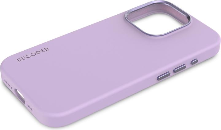 Actual product image Decoded AntiMicrobial Silicone Backcover iPhone 15 Pro Max Lavender (Apple iPhone 15 Pro Max)