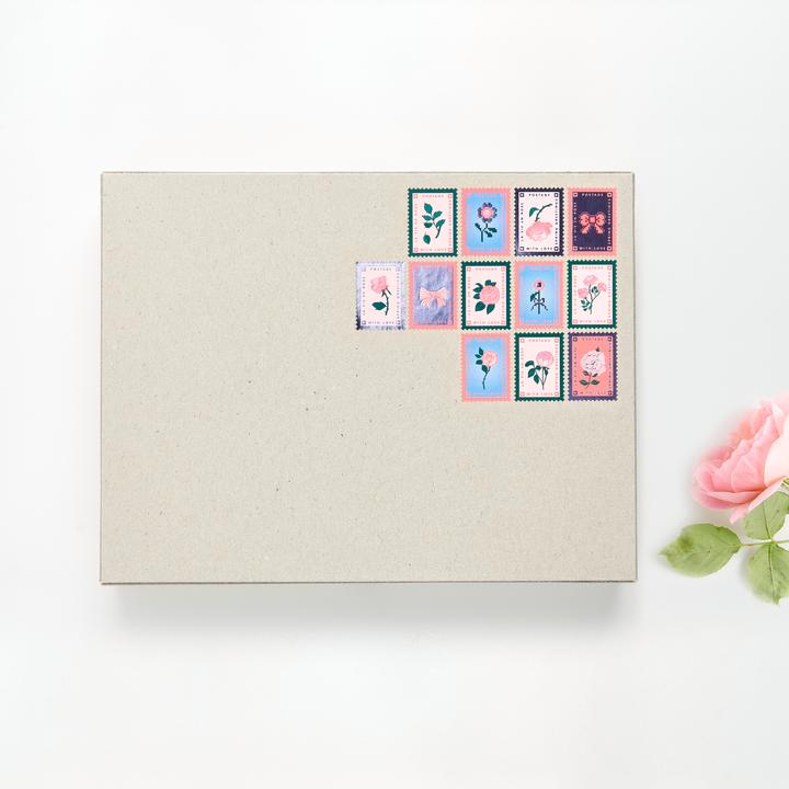Produktbild Rico Design Stickerrolle "Briefmarken" (120 Sticker)