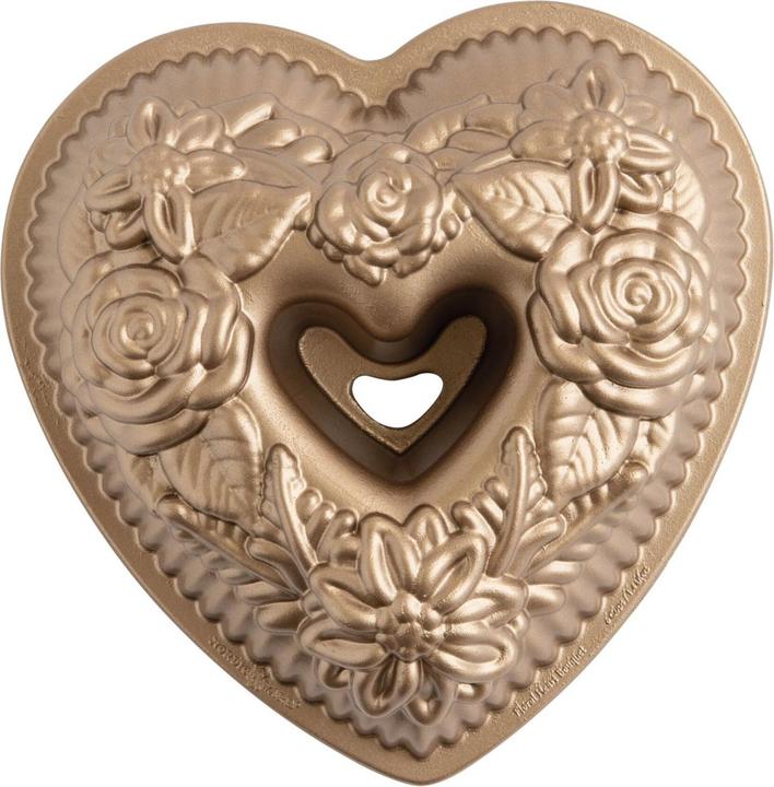 Produktbild Nordic Ware Motivbackf. Fl.Heart Bundt Pan (24 cm)