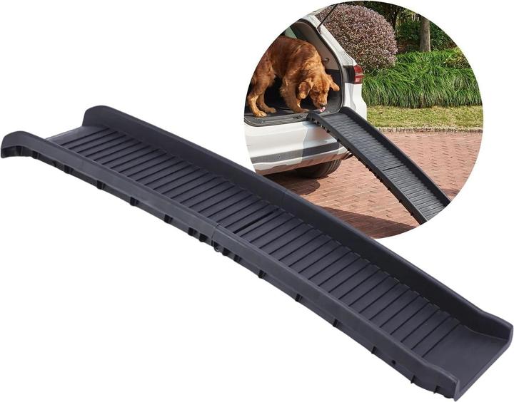 Immagine prodotto Hermex Hunderampe Klapp-Rampe Einstieghilfe Aufstiegshilfe Tiertransport (Cane, Pieghevole)