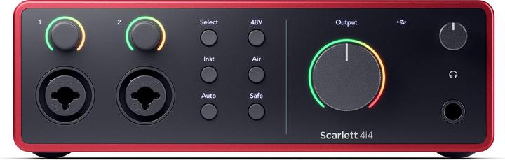 Produktbild Focusrite Scarlett 4i4 – 4th Generation (USB)