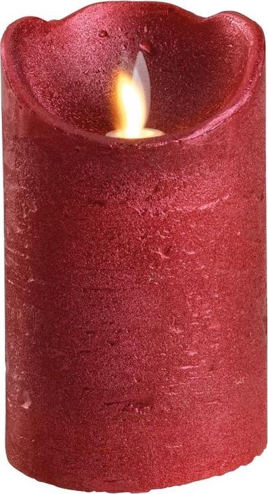 Kaemingk Christmas LED candle dancing flame red 12 cm (1x)