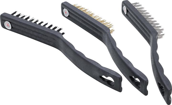 Image du produit BGS Jeu de brosses 225 mm 3 pièces