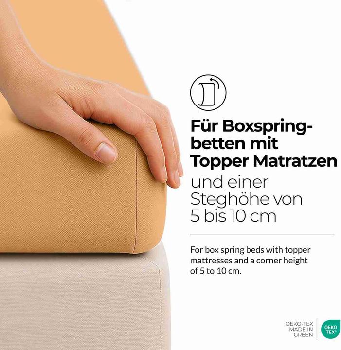 Produktbild Etérea Comfort Jersey Topper (180 x 200 cm, 200 x 200 cm)