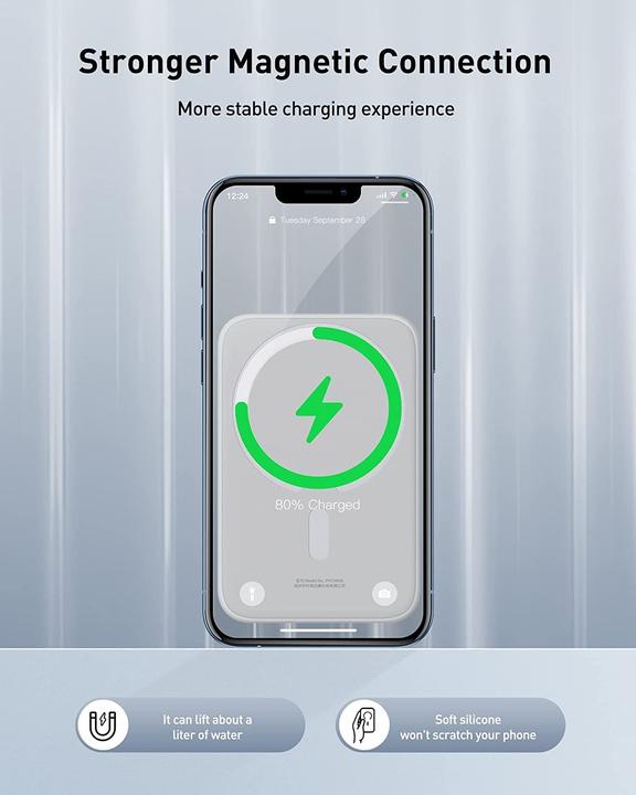 Produktbild Baseus Magnetische Kabellose Powerbank (6000 mAh, 20 W)
