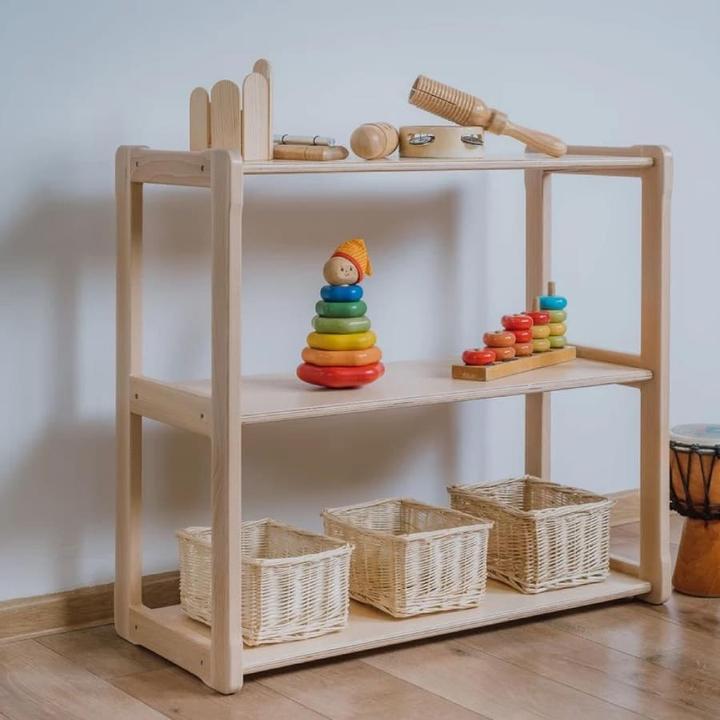 Immagine prodotto Montessori Set di scaffali, Camera dei bambini, Atmosfera - Colore naturale