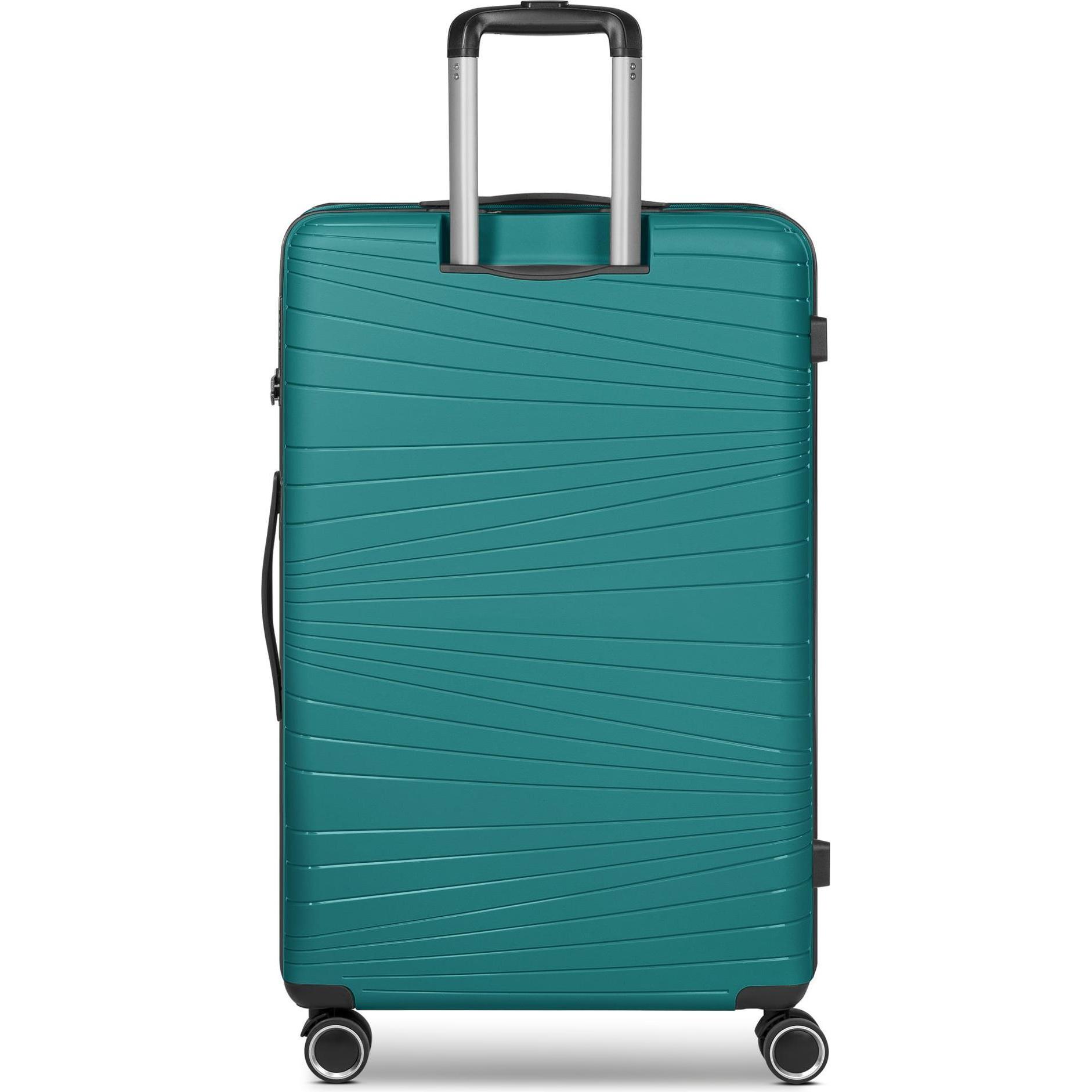 Franky, Koffer, Dallas 3.0 4 Rollen Trolley L 75 cm, Türkis, (92 l, XL (ab 115l))