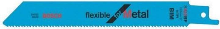 Bosch Professional Zubehör Sabre saw blade S 922 BF, Flexible for Metal, pack of 5