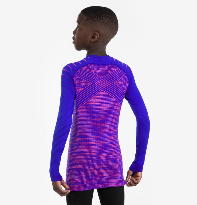 Actual product image Kipsta Kids football functional shirt short sleeve - Keepdry black (140)