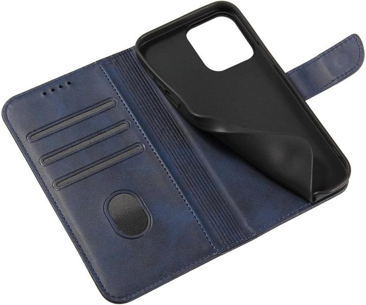 Actual product image PhoneLook Hülle Magnetischer Klapp-Lederhülle Dunkelblau (Samsung Galaxy S25)