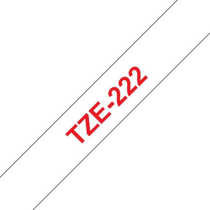 Produktbild Brother Tz-222 (0.90 cm, Rot)