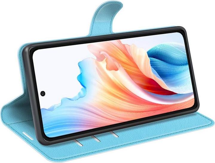 Image du produit Cover-Discount OPPO A79 5G - Étui en cuir bleu (Oppo A79)