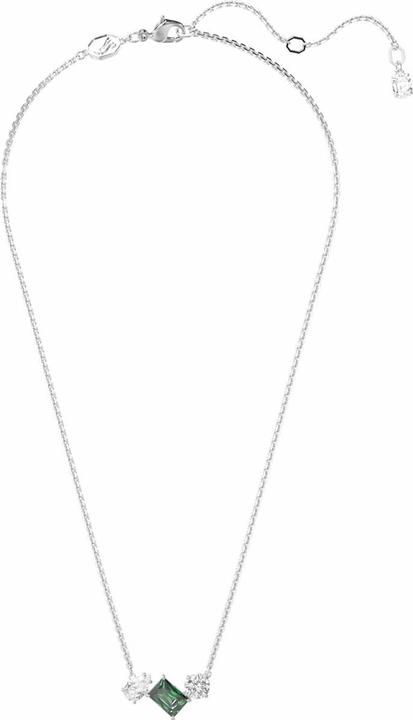 Actual product image Swarovski Mesmera Necklace Various Cuts Green (Swarovski Metal, 38 - 45 cm)