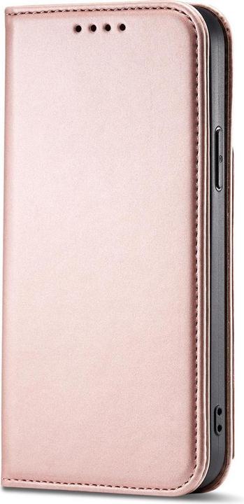 Produktbild Hurtel Magnetkarten-Etui für Samsung Galaxy S23+ Flip-Cover Geldbörsenständer pink (Samsung Galaxy S23+)