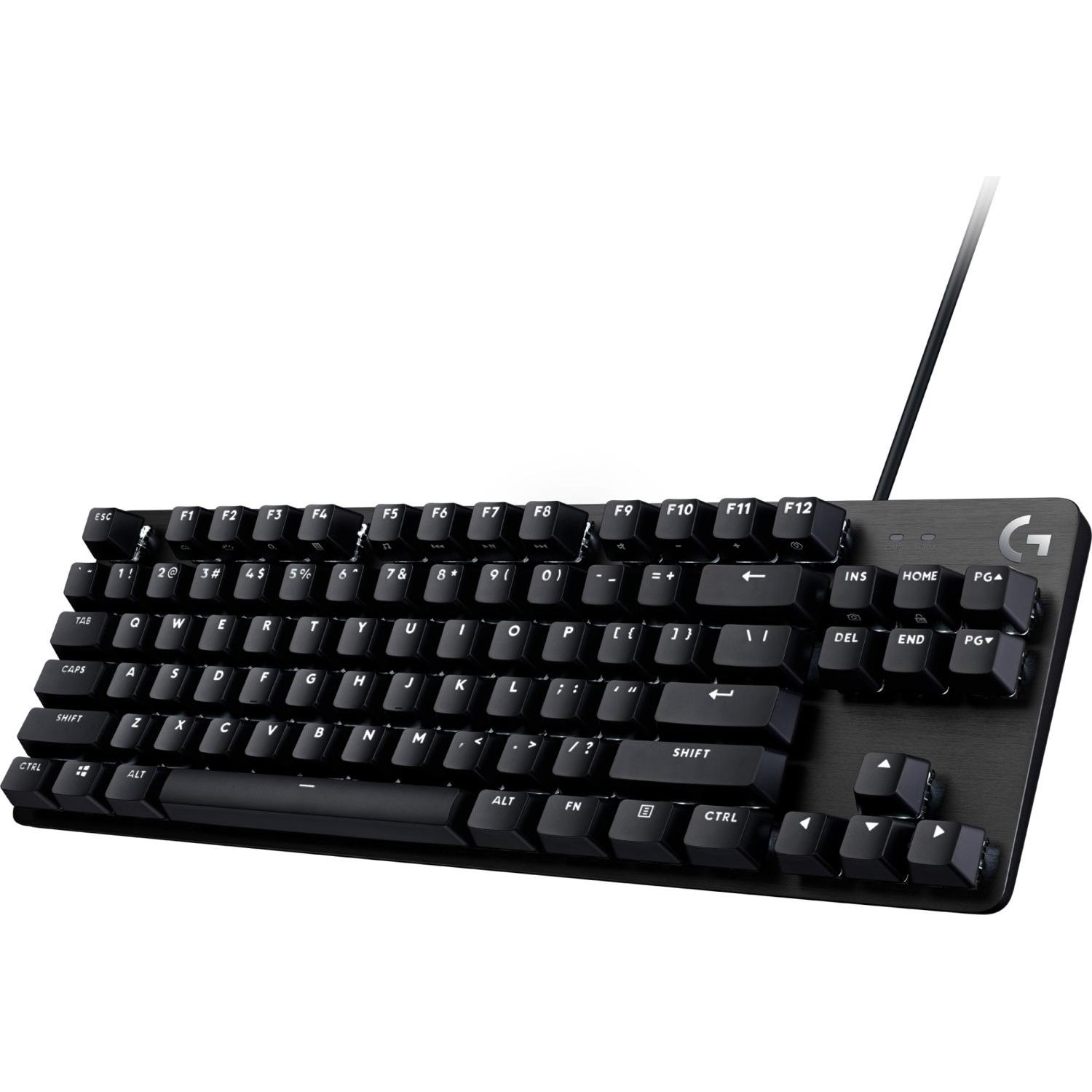 Logitech G413 (DE, Kabelgebunden), Tastatur, Schwarz