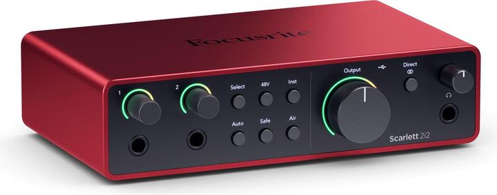 Actual product image Focusrite Scarlett 2i2 – 4th Generation