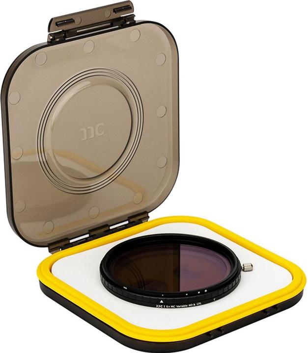 Actual product image JJC F NC58 2 In 1 Variable ND + CPL Filter (Neutral density filter, 58 mm)