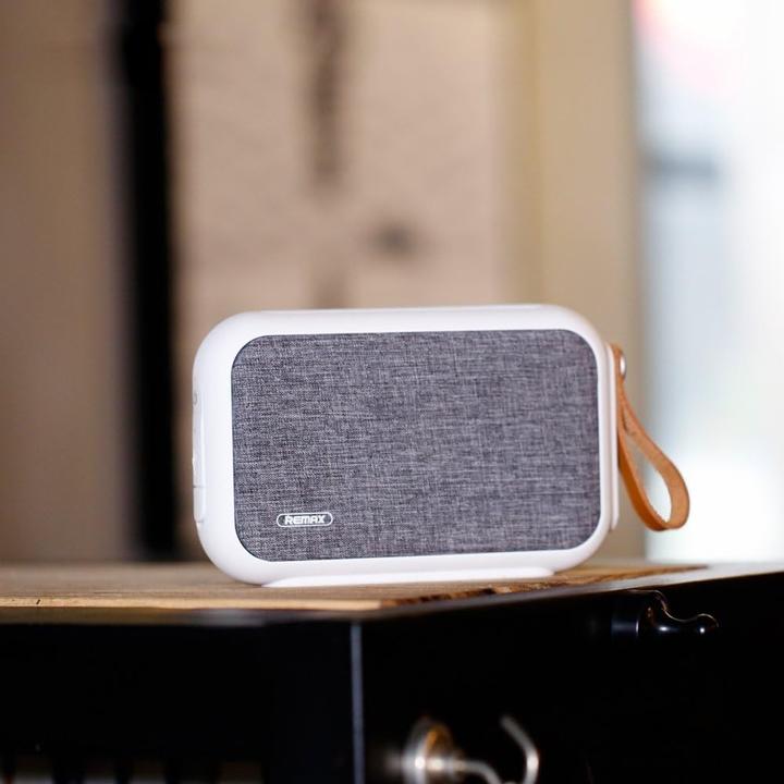 Actual product image Remax Fabric Bluetooth Speaker, Portable Black