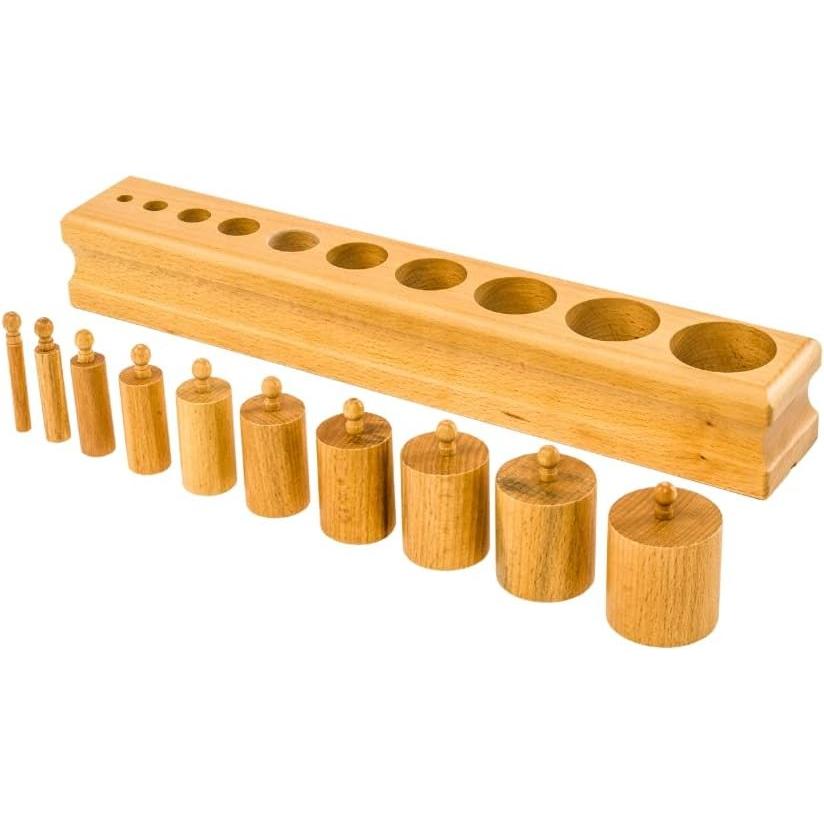 BSM Edufun Set mit 4 Blöcken für visuelle Dimensionen (EF 91106/7/8/9)