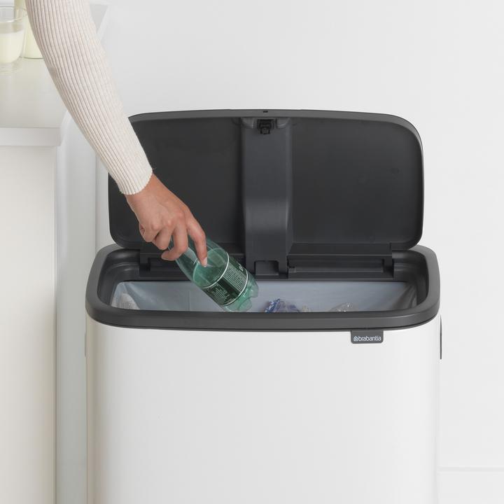 Productafbeelding Brabantia Kringloopbak Bo Touch Bin 60 liter, wit (60 l)